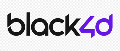 Logo black4d